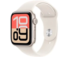 Išmanusis laikrodis Apple Watch SE 3 GPS 44mm Starlight Aliuminio Case with Starlight Sport Band – M/L MEHJ4RK/A
