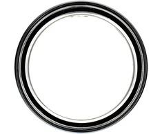 Išmanusis laikrodis OEM Smart Ring R8 - išmanusis keraminis žiedas su įkrovimo dėžute, dydis 15,4 mm, juodas