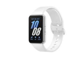 Išmanusis laikrodis Samsung Galaxy Fit3 SM-R390NZAAE sidabro