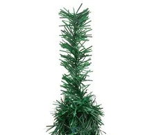 Išskleidžiama dirbtinė Kalėdų eglutė, žalia, 120cm, 50 LED