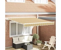 Elektrinė ištraukiama pavėsinė Įvairiaspalvis 300 x 250 cm