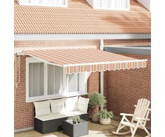 Elektrinė ištraukiama pavėsinė Įvairiaspalvis 350 x 250 cm