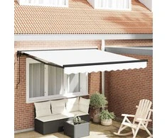 Markizės rėmas Baltas 300 x 250 cm Poliesteris su PU danga