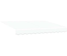 Ištraukiama markizė Balta 350x250 cm audinys 3330374
