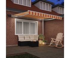 Ištraukiama markizė Geltona ir Oranžinė 300 x 250 cm