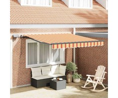 Ištraukiama markizė Geltona ir Oranžinė 300 x 250 cm audinys
