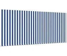 Ištraukiama markizė Mėlyna ir balta 300 x 250 cm