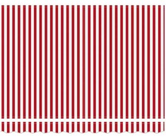 Markizės rėmas Raudona ir balta 300 x 250 cm