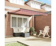 Markizės rėmas Raudona ir balta 350 x 250 cm