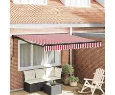 Markizės rėmas Raudona ir balta 300 x 250 cm