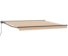 Ištraukiama markizė Spalvotas dryžius 400x300 cm audinys 3330573