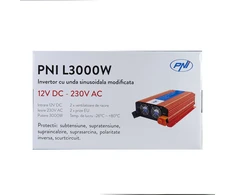 Įtampos keitiklis PNI L3000W maitinimo šaltinis 12V 230V išvestis