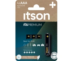 Itson Elementai Panasonic It´s PREMIUM Alkaline AAA 4 vnt./pak.
