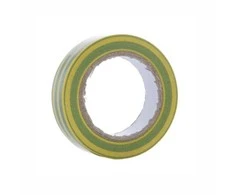 Izoliacinė juosta, Bycom, 0.13 x 15 mm. 10 m. geltona/žalia