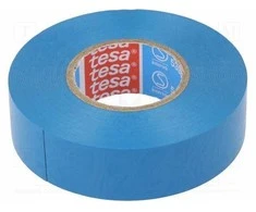 Izoliacinė juosta Tesaflex 53988, mėlyna, 19 mm x 20 m
