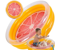 Jilong VAIKIŠKAS BASEINAS 3 ŽIEDŲ GRAPEFRUIT 168x38CM 51625 626503