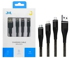 JML CD-105 USB MICRO cable – 4A 1M