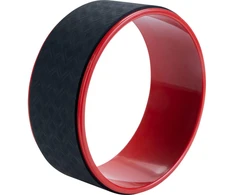 Pure2Improve Yoga Wheel 30 cm Juodas ir raudonas