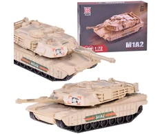 Jokomisiada „Abrams M1A2“ statybiniai blokai „American Tank Build Tank“ 1:72 ZA5024