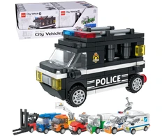 Jokomisiada CITY VEHICLE building blocks 3 models from the series: city vehicles ZA5853