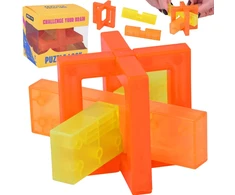 Dėlionė Jokomisiada Puzzle Lock Cube – 3D Logic Puzzle Brain Teaser GR0780