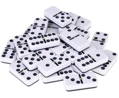 Jokomisiada klasikinis Domino loginis + edukacinis žaidimas vaikams ir suaugusiems GR0693