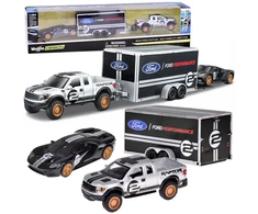 Jokomisiada Licencijuotas 1:64 mastelio „Ford Raptor“ ir „Ford GT Heritage“
