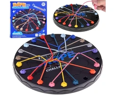 Jokomisiada Logical board game ROPE - cleverly arrange and untangle the strings GR0769