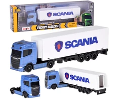 Jokomisiada Maisto Licensed Die-Cast Vehicle – Scania 770S Truck Tractor + Trailer ZA5965
