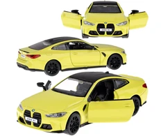 Jokomisiada Metalo automobilio modelis BMW M4 skalė 1:32 Šviesos ZA4617 garsai