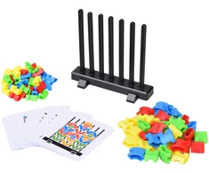 Dėlionė Jokomisiada Montessori geometric puzzle for observation skills and hand exercises ZA5808