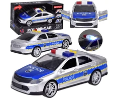 Jokomisiada Policijos automobilis policijos automobilis skleidžia šviesos garsus atidarant duris ZA5221