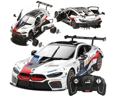 Jokomisiada Rastar 1:18 modelis BMW M8 GTE nuotoliniu būdu valdomam automobiliui