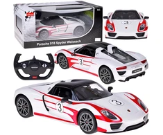 Jokomisiada Rastar nuotolinio valdymo automobilis Porsche 918 Spyder 1:14 nuotolinio valdymo pultas su šviesomis