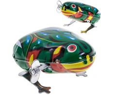 Jokomisiada Retro Frog prisukamas metalinis džemperis ZA2235
