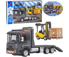 Jokomisiada Technical blocks VEHICLES 1:42 - Truck with trailer and forklift 404ele ZA5722