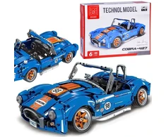 Jokomisiada Techniniai blokai 1816 dalių sportinis automobilis Cobra-427 ZA5307