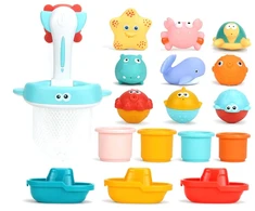 Jokomisiada „Bath Toys“ rinkinio organizatoriaus laivai ZA3405