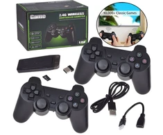 Jokomisiada Žaidimų konsolės komplektas HDMI RETRO + 2 pagalvėlės Daugiau nei 20 000 žaidimų kaip anksčiau GR0696