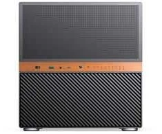 Jonsbo N6 NAS Case, Cube Case, mATX, Steel/Mesh – Juodas