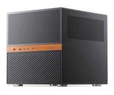 Jonsbo N6 NAS Case, Cube Case, mATX, Steel/Mesh – Juodas