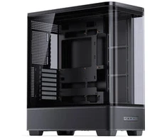 Jonsbo TK-5 PC Case, Mid Tower, ATX, Tempered Glass – juodas