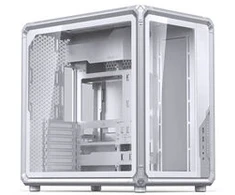 Jonsbo X400 PC-case, Midi Tower, ATX, Tempered Glass - baltas