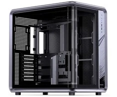Jonsplus BO400CG PC Case, Mid Tower, ATX, Tempered Glass – Gunmetal Pilkas