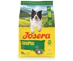Šunų maistas - JOSERA Adult SensiPlus 3kg, 24% baltymų, be glitimo