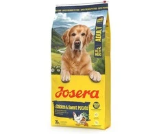 Josera Medium/Maxi Adult vištiena ir ryžiai sausas pašaras vidutinių ir didelių veislių šunims su vištiena ir ryžiais, 12,5kg