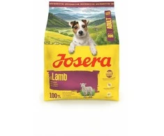 Josera Mini ėriena begrūdis sausas pašaras mažų veislių šunims su ėriena, 900 g