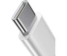 Ausinės Joyroom JR-EC05 USB-C baltos