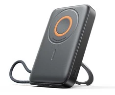 Joyroom JR-PBM02 Powerbank 22.5W 10000mAh 3in1 Magnetic Inductive Compatible with MagSafe with Built-in Cable – juodos spalvos