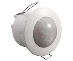 Judesio jutiklis PIR, 230 Vac, 360°, 6m, 800W, įleidžiamas, IP20, THORGEON